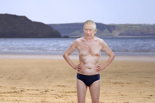 King Charles III wears a swimsuit to support Eloise of Orange