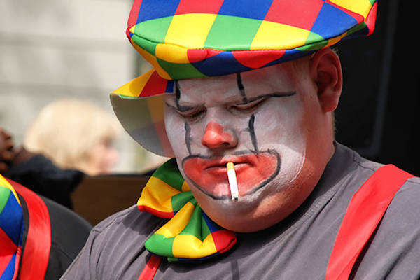 “Over 50 jaar zie je clowns alleen nog in het circus”