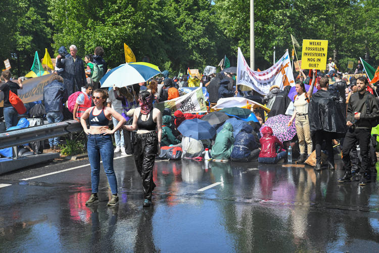 Kabinet weigert aanleg aparte protestsnelweg voor klimaatactivisten