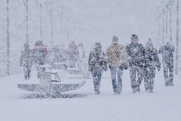 WAARSCHUWING: Sneeuwbuien Op Komst