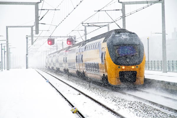 NS wil in de toekomst ook treinen laten rijden als het sneeuwt