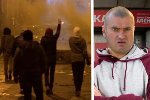 Eredivisiehooligans ontstemd over rellen na Marokko – Spanje: “Dit heb met voetbal niks te maken”