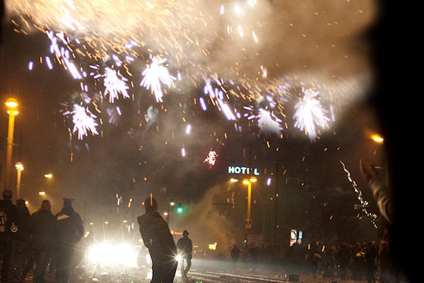 Jaarwisseling verstoord door vuurwerk